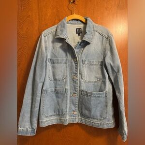 GAP Blue Jean Jacket Classic Denim Style